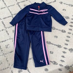 Toddler 2 pc Puma jumpsuit sz 24 months